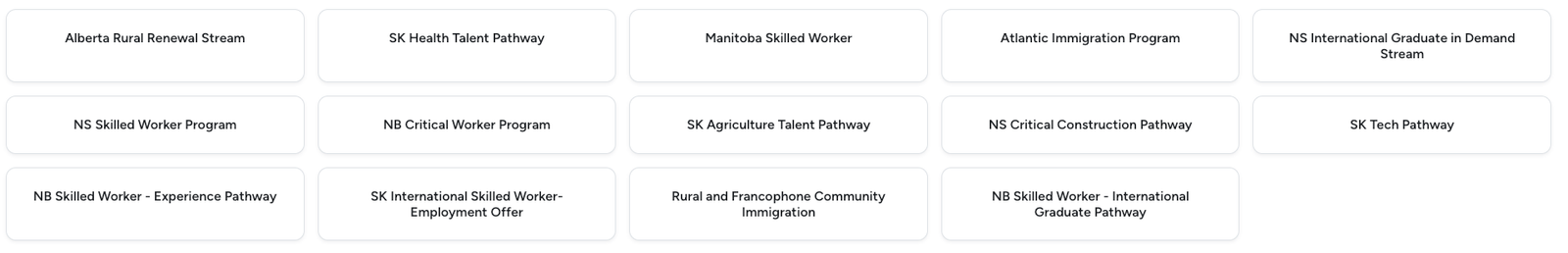 PR direct. No LMIA. No Job offer needed.